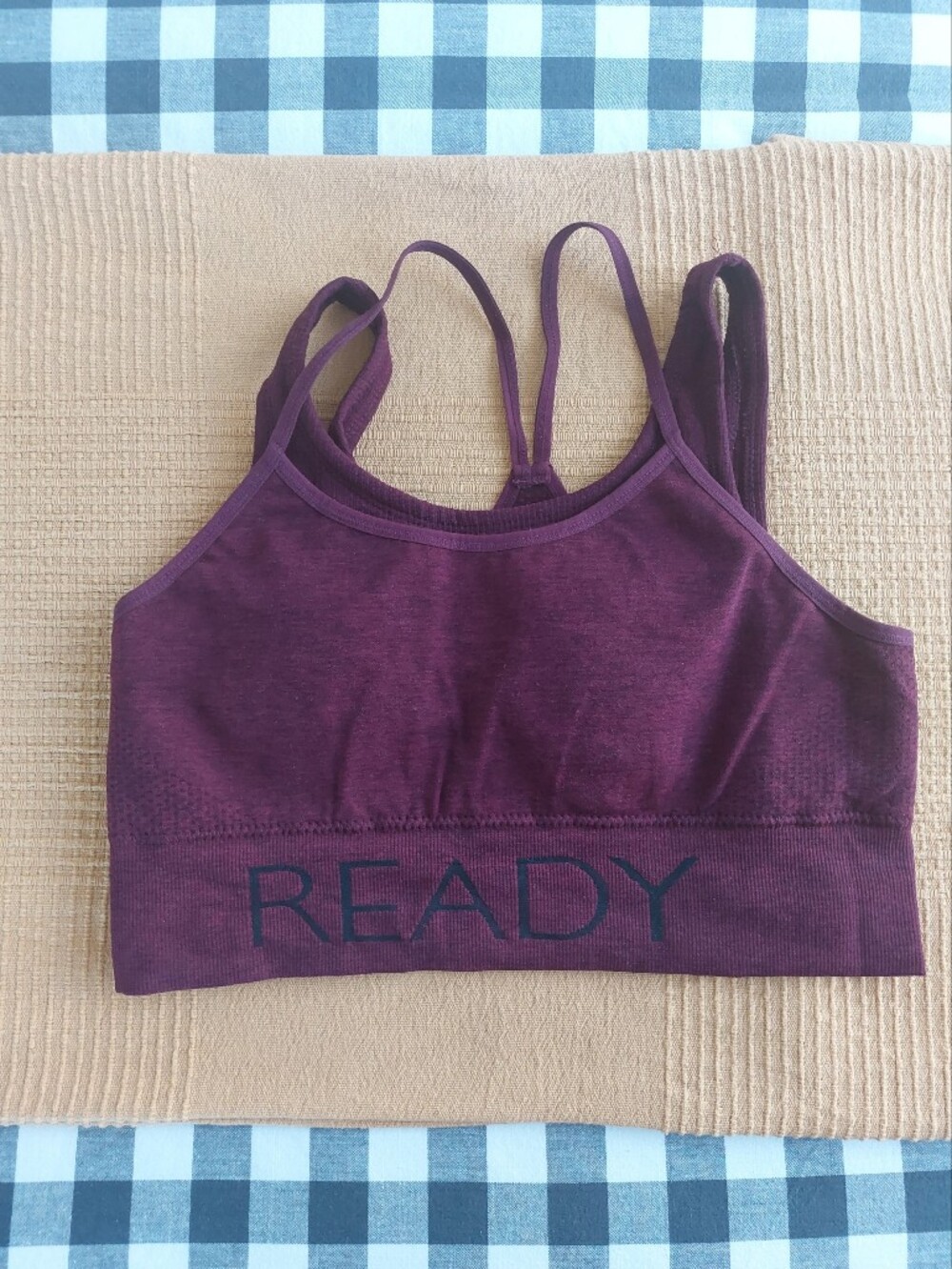 Women Training Tank Top Sports Bra Size M-L